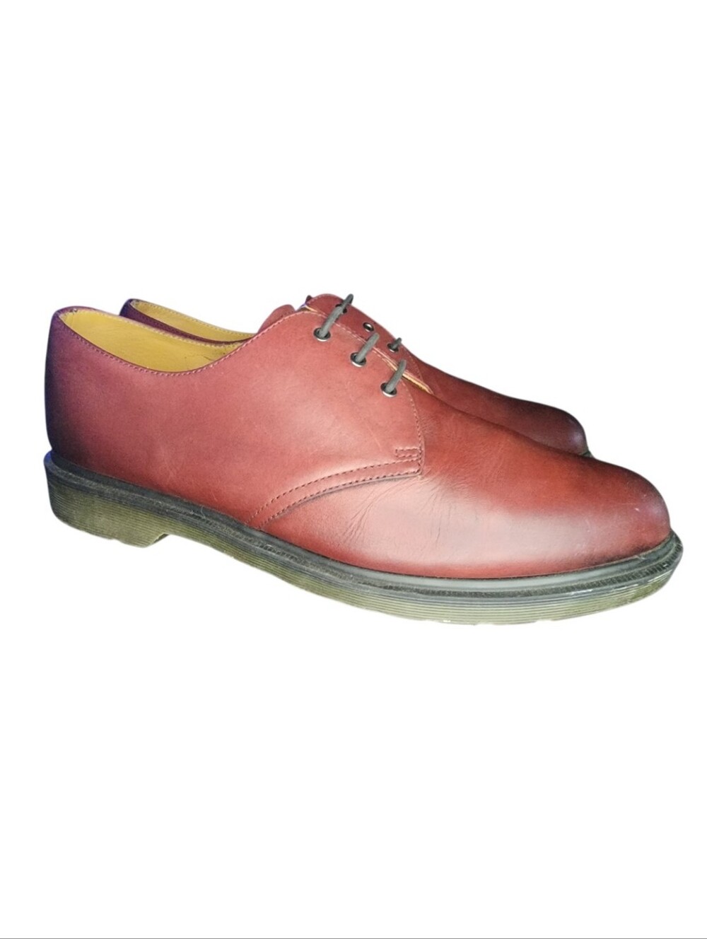 Dr. Martens 1461 Classic - Burgundy, Mens 13 - Picture 3 of 10